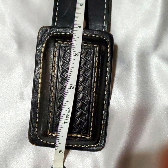 Men's Sz. 36 Leather Belt - Picture 8 of 14